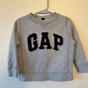 GAP Kids' Gray Logo Crewneck Sweatshirt